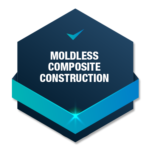 Moldless Composite Construction