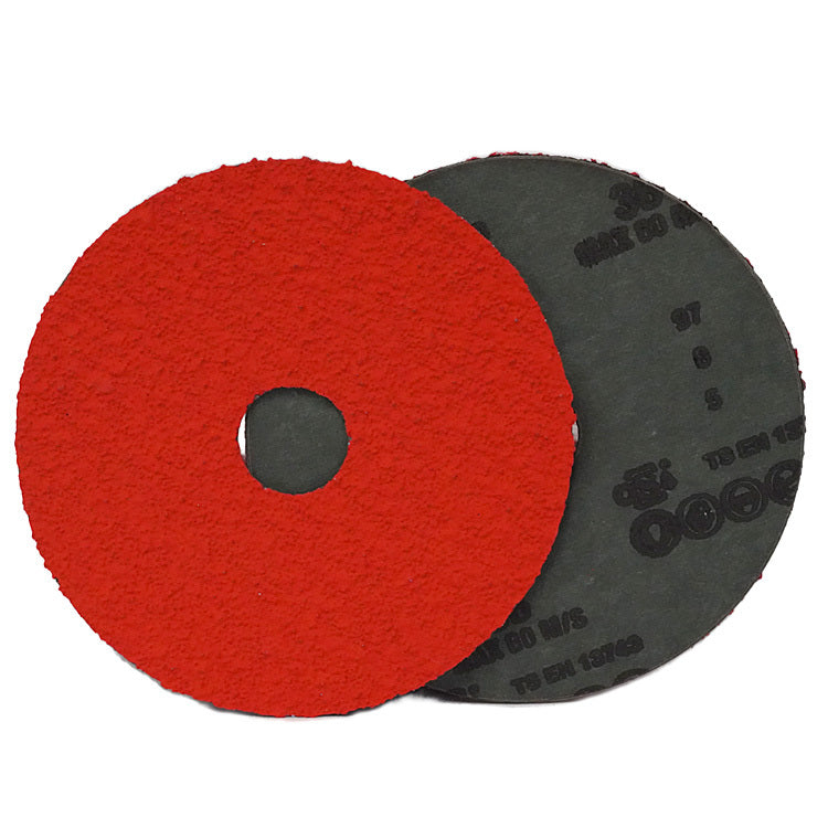 Product Image of 4-1/2" x 7/8" Ceramic Resin Fiber Sanding Discs - 36 Grit - 25 Pack