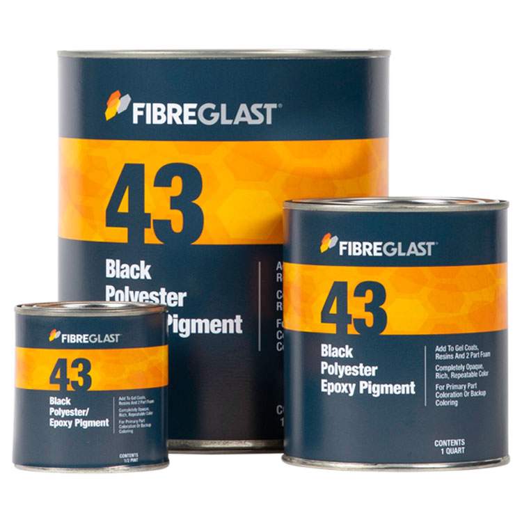 Product Image of Black Polyester/Epoxy Pigment