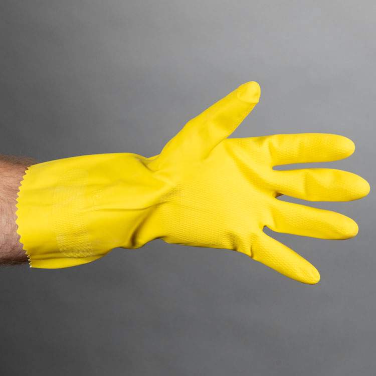 Product Image of Flock Lined Latex Gloves