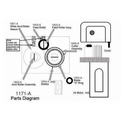 Product Image of Parts for 1171-A Chopper Gun